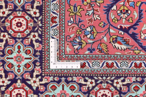 Qom Persian Rug 100 × 140 cm, Silk, hand-knotted — view 8