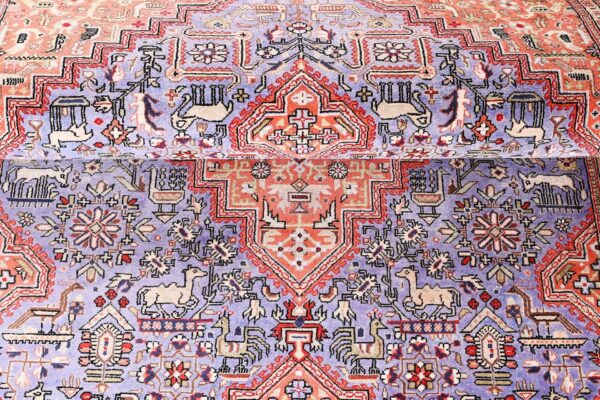 Qom Persian Rug 100 × 154 cm, Silk, hand-knotted — view 8