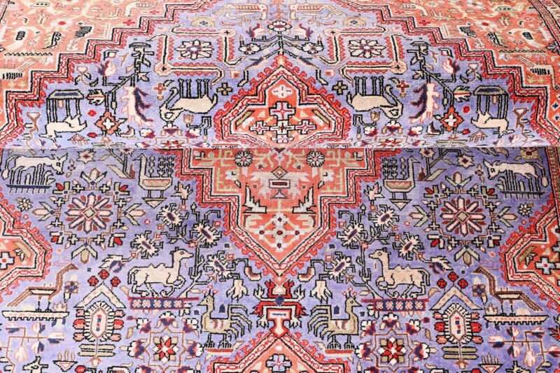 Qom Persian Rug 100 × 154 cm, Silk, hand-knotted — view 8