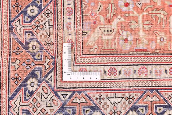 Qom Persian Rug 100 × 154 cm, Silk, hand-knotted — view 9