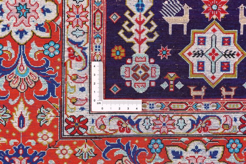 Qom Persian Rug 104 × 155 cm, Silk, hand-knotted, exclusive — view 9