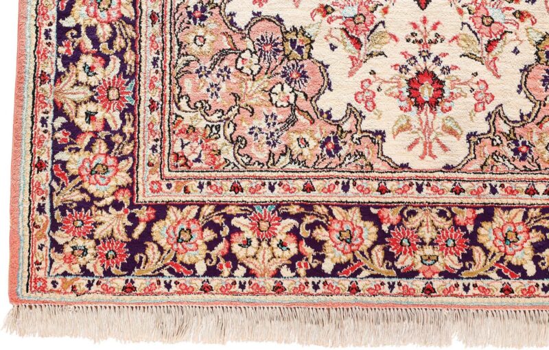 Qom Persian Rug 109 × 149 cm, Silk, hand-knotted, exclusive — view 5