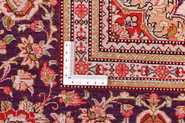 Qom Persian Rug 140 × 218 cm, Silk, hand-knotted — view 9