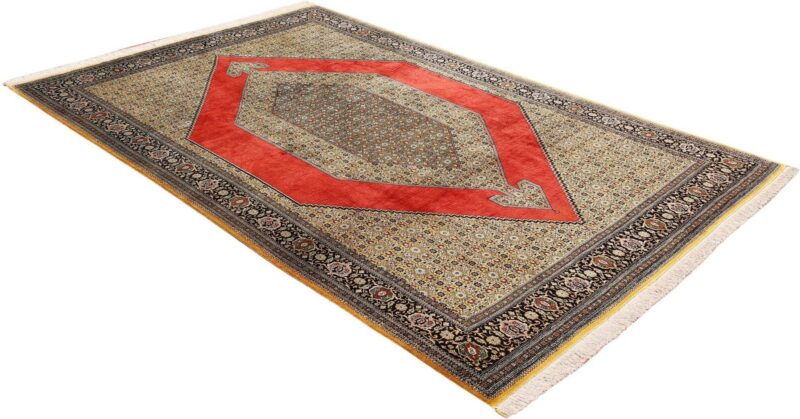 Qom Persian Rug 206 × 316 cm, Silk, hand-knotted, exclusive — view 4
