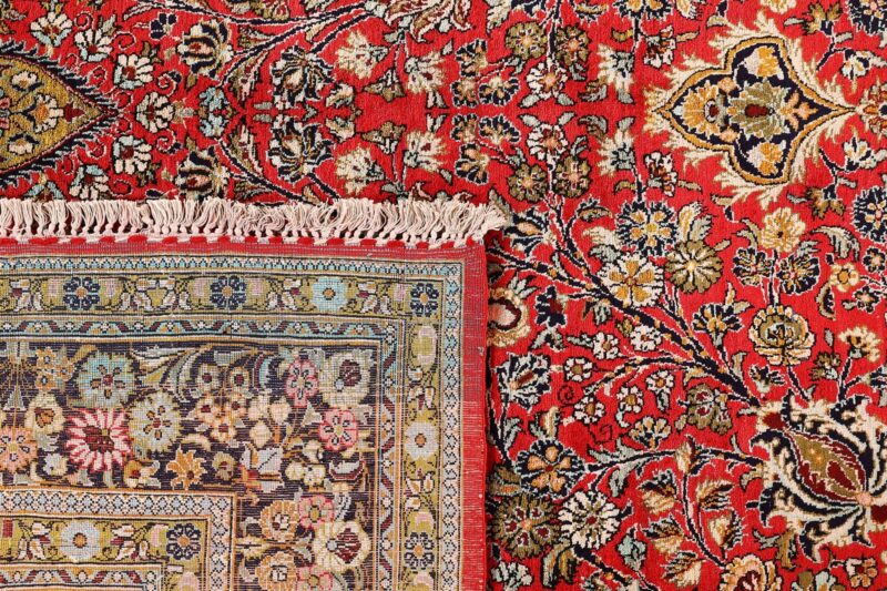 Qom Persian Rug 210 × 337 cm, Silk, hand-knotted — view 7