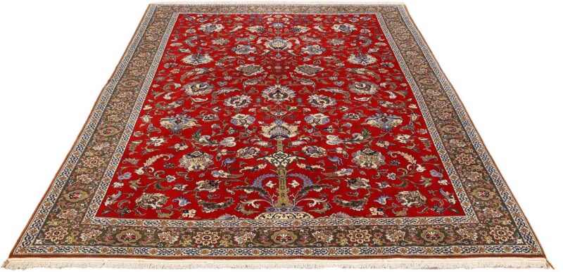 Qom Persian Rug 218 × 318 cm, Wool and Silk, hand-knotted — view 2