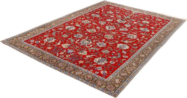 Qom Persian Rug 218 × 318 cm, Wool and Silk, hand-knotted — view 5