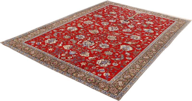 Qom Persian Rug 218 × 318 cm, Wool and Silk, hand-knotted — view 5