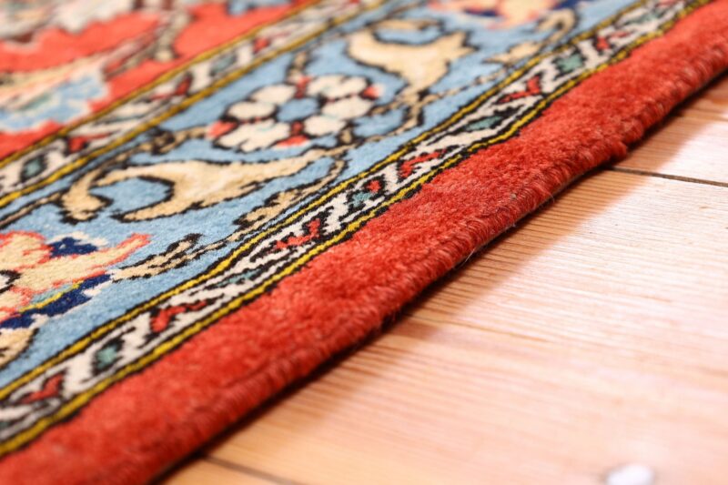 Qom Persian Rug 345 × 447 cm, Wool and Silk, hand-knotted — view 6 Qom Persian Rug 345 × 447 cm, Wool and Silk, hand-knotted — view 6