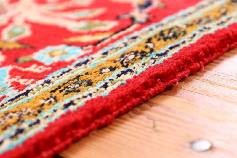 Qom Persian Rug 57 × 80 cm, Silk, hand-knotted — view 6
