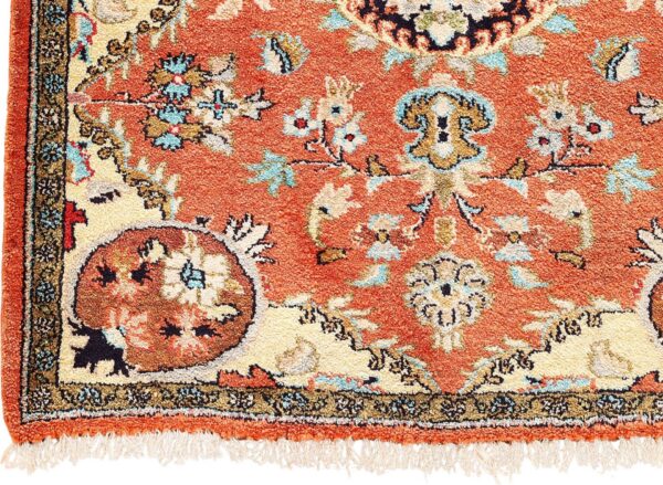 Qom Persian Rug 58 × 75 cm, Silk, hand-knotted, exclusive — view 5
