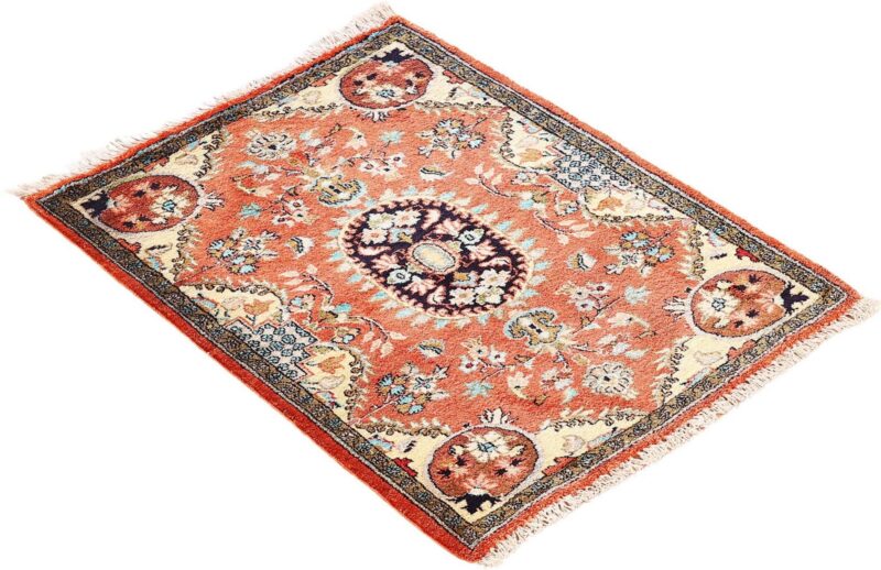 Qom Persian Rug 58 × 75 cm, Silk, hand-knotted, exclusive — view 4