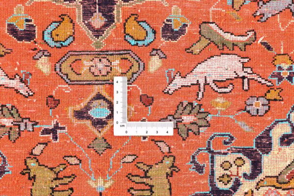 Qom Persian Rug 58 × 78 cm, Silk, hand-knotted, exclusive — view 7