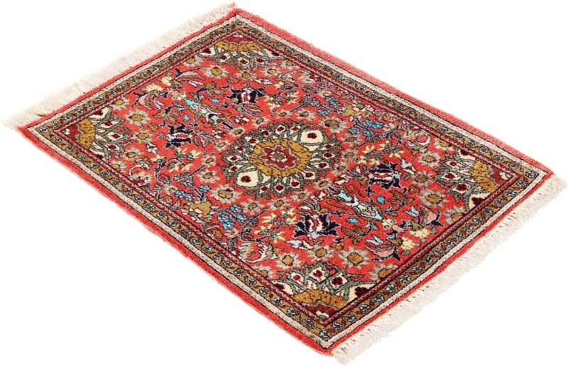 Qom Persian Rug 60 × 77 cm, Silk, hand-knotted, exclusive — view 4
