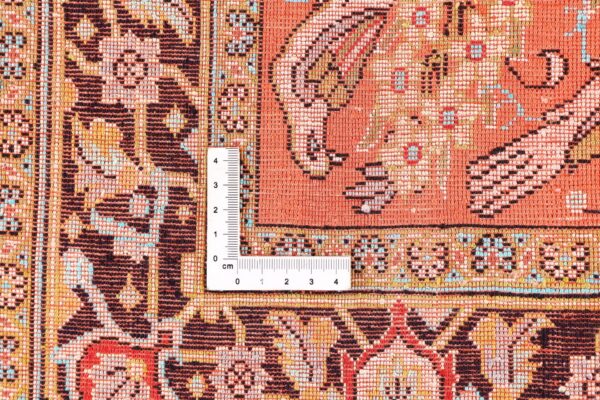 Qom Persian Rug 72 × 122 cm, Silk, hand-knotted, exclusive — view 9 Qom Persian Rug 72 × 122 cm, Silk, hand-knotted, exclusive — view 9