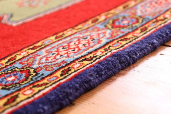 Qom Persian Rug 83 × 124 cm, Wool and Silk, hand-knotted — view 6