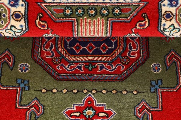 Qom Persian Rug 83 × 124 cm, Wool and Silk, hand-knotted — view 8
