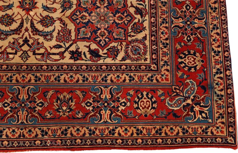Isfahan Persian Rug 146 × 222 cm, Wool, hand-knotted — view 5 Isfahan Persian Rug 146 × 222 cm, Wool, hand-knotted — view 5