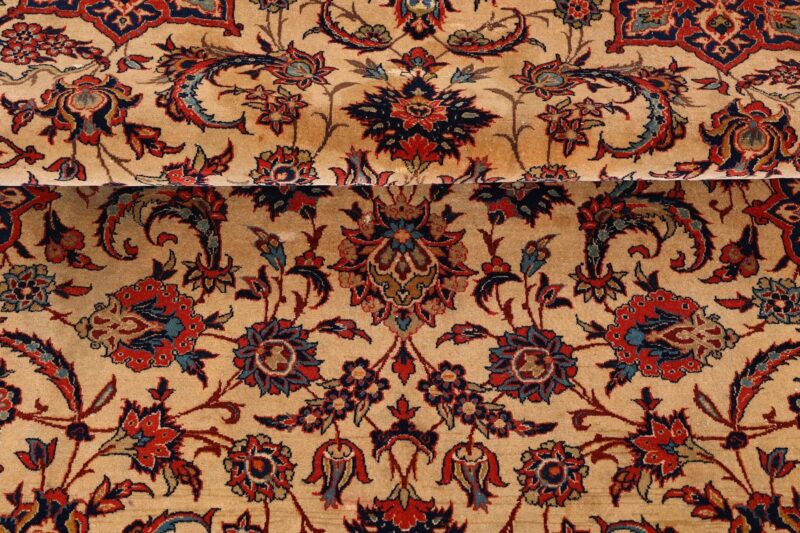 Isfahan Persian Rug 146 × 222 cm, Wool, hand-knotted — view 8 Isfahan Persian Rug 146 × 222 cm, Wool, hand-knotted — view 8