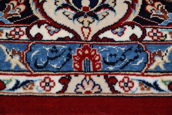 Isfahan Persian Rug 170 × 256 cm, Wool and Silk, hand-knotted — view 12