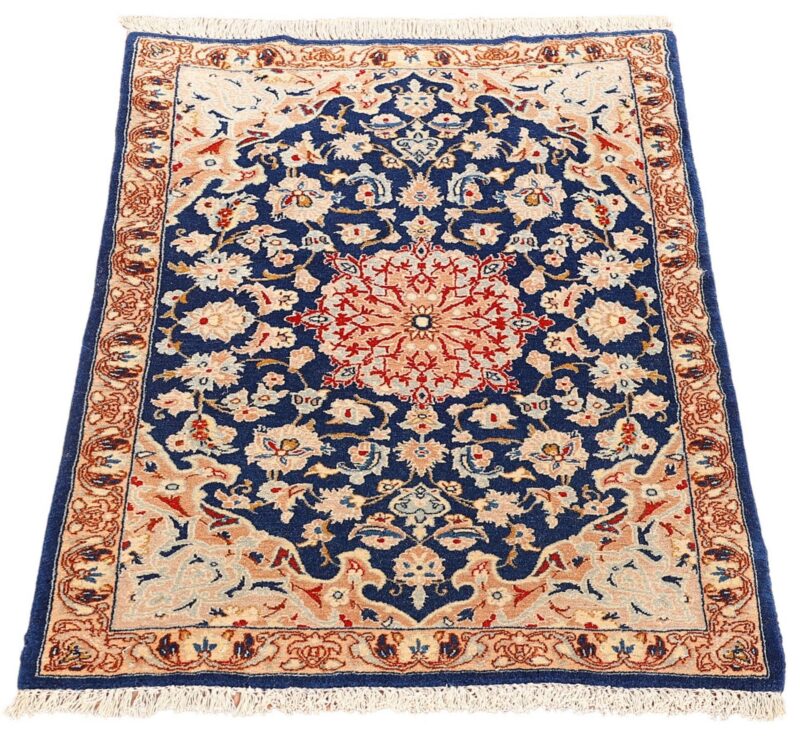 Isfahan Persian Rug 58 × 85 cm, Wool, hand-knotted — view 2