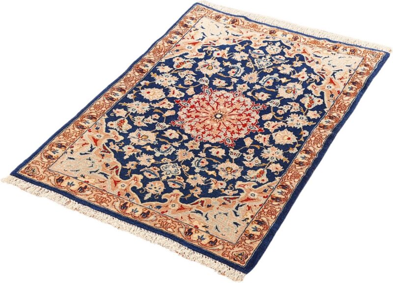 Isfahan Persian Rug 58 × 85 cm, Wool, hand-knotted — view 3