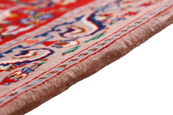 Isfahan Persian Rug 67 × 82 cm, Wool and Silk, hand-knotted — view 5
