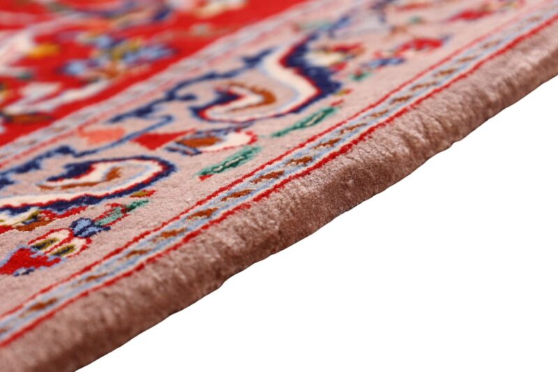 Isfahan Persian Rug 67 × 82 cm, Wool and Silk, hand-knotted — view 5