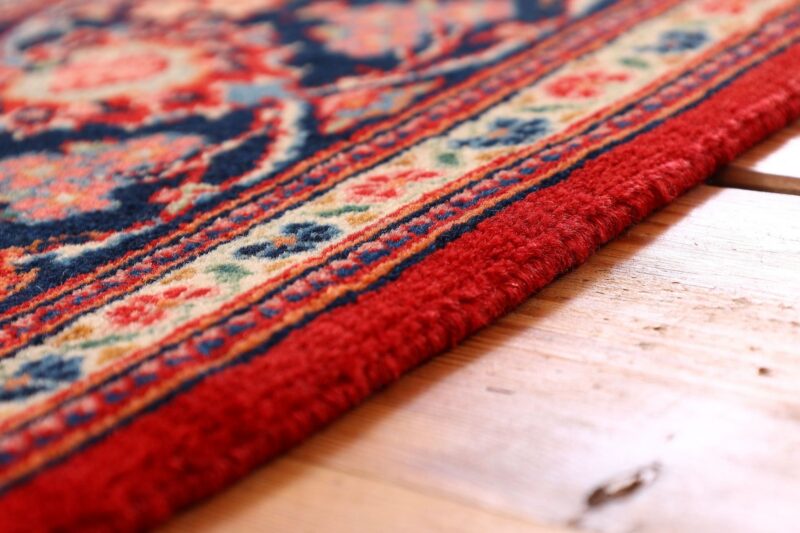 Kashan Persian Rug 131 × 210 cm, Wool, hand-knotted, vintage — view 6