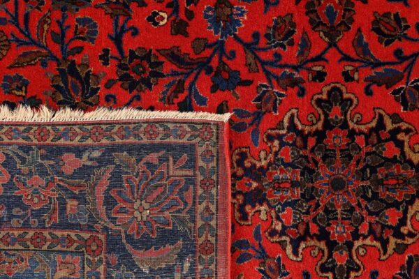 Kashan Persian Rug 135 × 200 cm, Wool, hand-knotted — view 7 Kashan Persian Rug 135 × 200 cm, Wool, hand-knotted — view 7