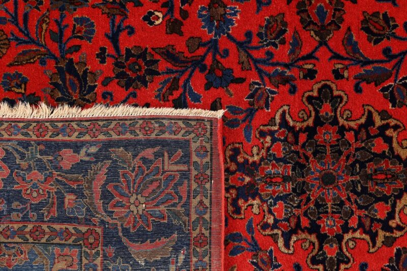 Kashan Persian Rug 135 × 200 cm, Wool, hand-knotted — view 7 Kashan Persian Rug 135 × 200 cm, Wool, hand-knotted — view 7