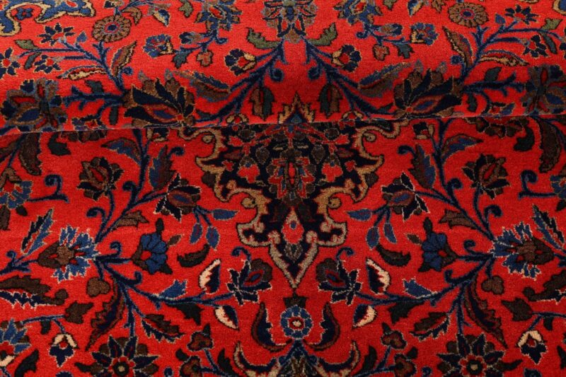 Kashan Persian Rug 135 × 200 cm, Wool, hand-knotted — view 8 Kashan Persian Rug 135 × 200 cm, Wool, hand-knotted — view 8