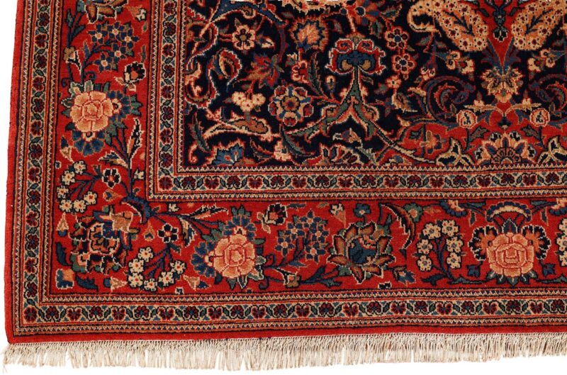 Kashan Persian Rug 135 × 215 cm, Wool, hand-knotted — view 5 Kashan Persian Rug 135 × 215 cm, Wool, hand-knotted — view 5