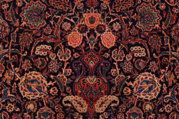 Kashan Persian Rug 135 × 215 cm, Wool, hand-knotted — view 6 Kashan Persian Rug 135 × 215 cm, Wool, hand-knotted — view 6