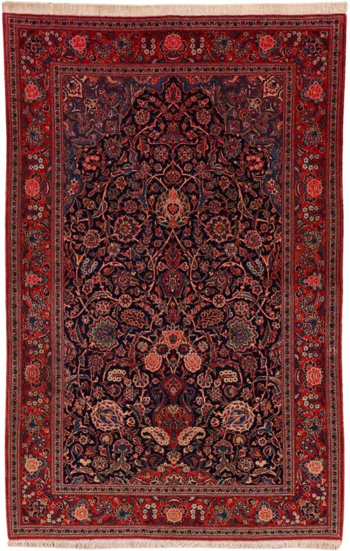 Kashan Persian Rug 135 × 215 cm, Wool, hand-knotted Kashan Persian Rug 135 × 215 cm, Wool, hand-knotted