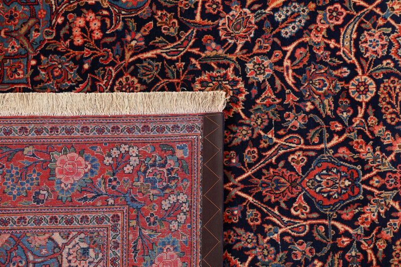 Kashan Persian Rug 135 × 215 cm, Wool, hand-knotted — view 8 Kashan Persian Rug 135 × 215 cm, Wool, hand-knotted — view 8