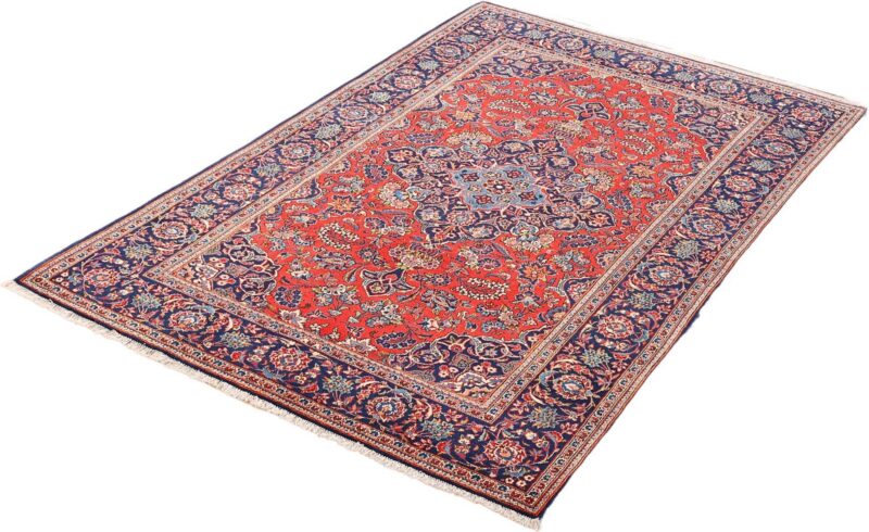 Kashan Persian Rug 140 × 202 cm, Wool, hand-knotted — view 5