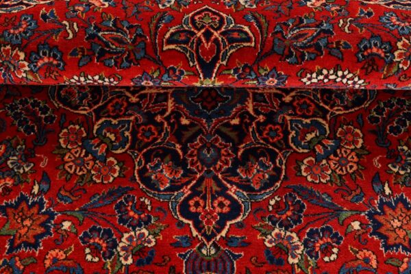 Kashan Persian Rug 140 × 202 cm, Wool, hand-knotted — view 8