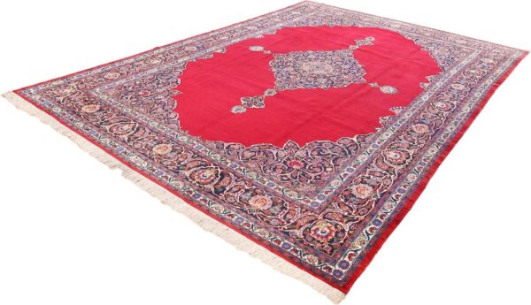 Kashan Persian Rug 306 × 452 cm, Wool, hand-knotted, antique — view 5
