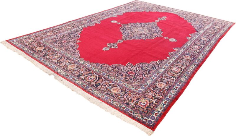 Kashan Persian Rug 306 × 452 cm, Wool, hand-knotted, antique — view 5