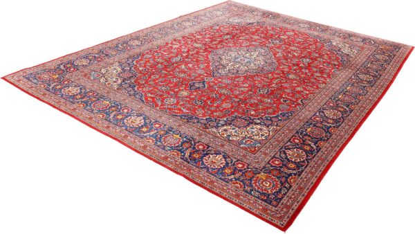 Kashan Persian Rug 308 × 396 cm, Wool, hand-knotted, robust — view 3