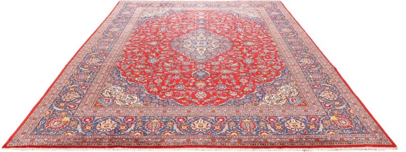 Kashan Persian Rug 308 × 396 cm, Wool, hand-knotted, robust — view 4