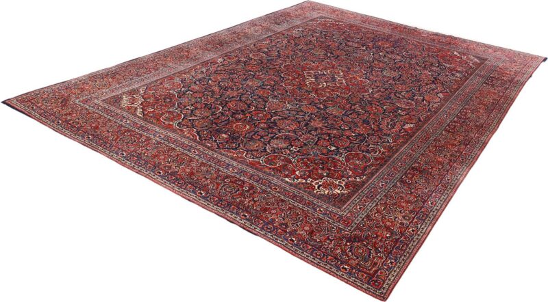 Kashan Persian Rug 308 × 400 cm, Wool, hand-knotted, antique — view 3 Kashan Persian Rug 308 × 400 cm, Wool, hand-knotted, antique — view 3