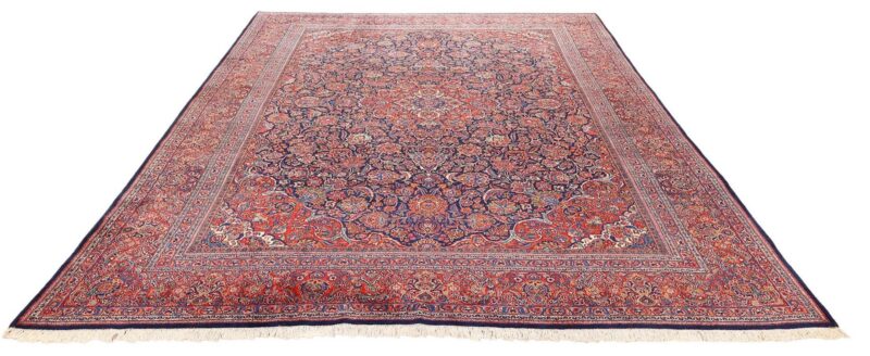 Kashan Persian Rug 308 × 400 cm, Wool, hand-knotted, antique — view 4 Kashan Persian Rug 308 × 400 cm, Wool, hand-knotted, antique — view 4