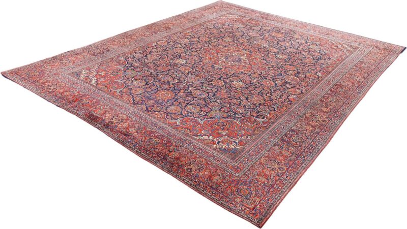 Kashan Persian Rug 308 × 400 cm, Wool, hand-knotted, antique — view 5 Kashan Persian Rug 308 × 400 cm, Wool, hand-knotted, antique — view 5