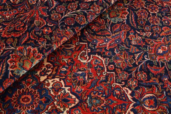 Kashan Persian Rug 308 × 400 cm, Wool, hand-knotted, antique — view 8 Kashan Persian Rug 308 × 400 cm, Wool, hand-knotted, antique — view 8