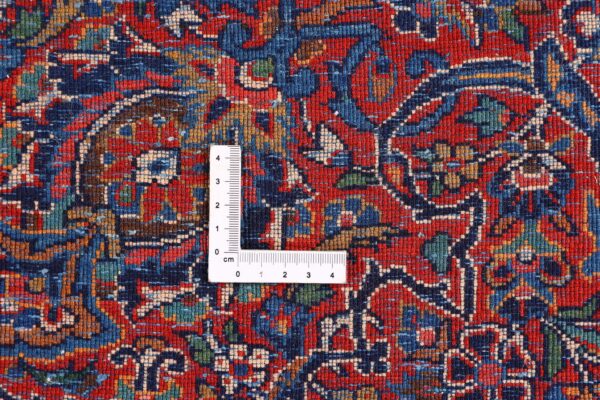 Kashan Persian Rug 308 × 400 cm, Wool, hand-knotted, antique — view 9 Kashan Persian Rug 308 × 400 cm, Wool, hand-knotted, antique — view 9