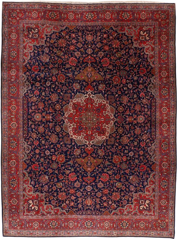 Kashan Persian Rug 315 × 422 cm, Wool, hand-knotted