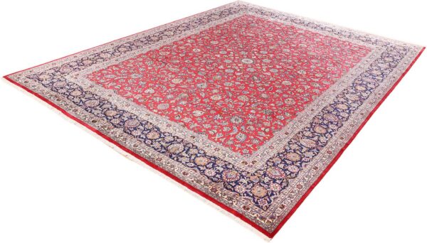 Kerman Persian Rug 306 × 403 cm, Wool, hand-knotted, floral — view 5