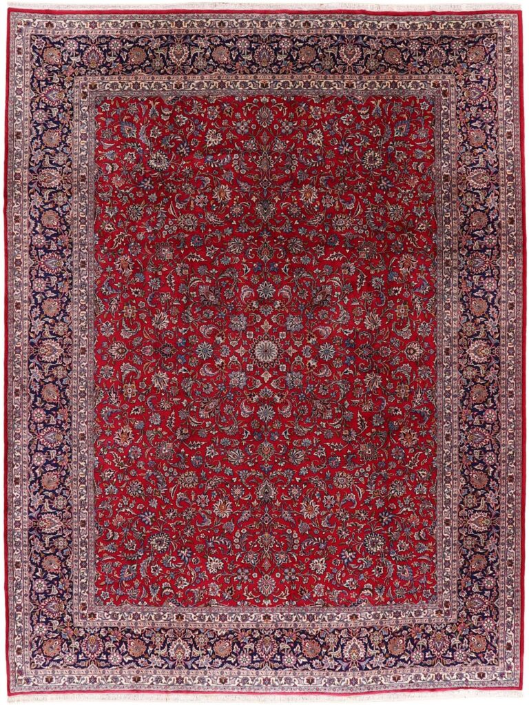 Kerman Persian Rug 306 × 403 cm, Wool, hand-knotted, floral